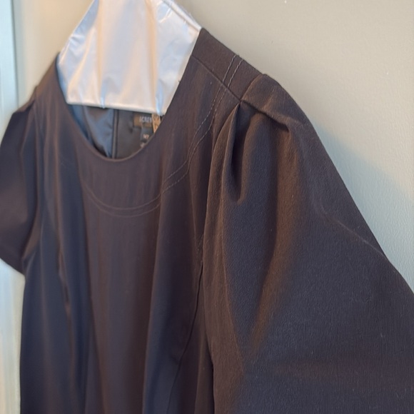 JCrew Black Shift Dress, 14 Tall - Picture 3 of 4